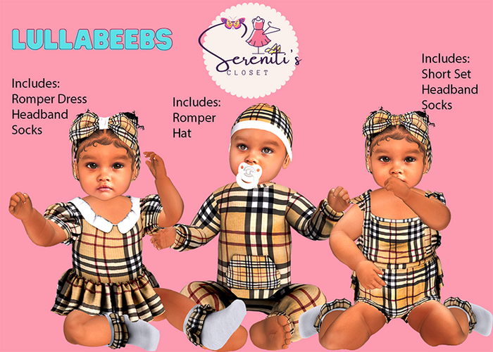 ~SC~ BURBABY SHORT SET {WEAR ME}