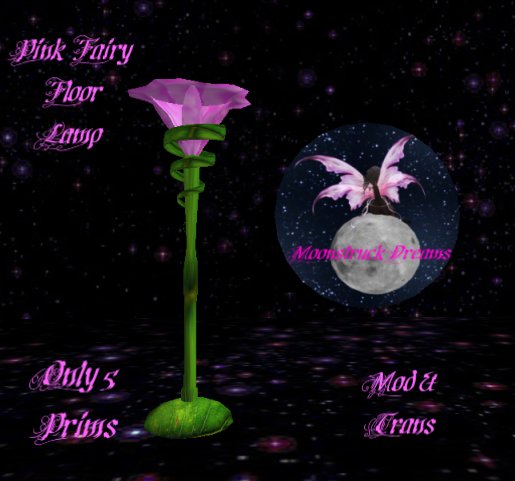 Pink Floor Lamp