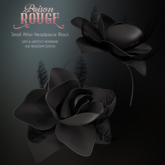 POISON ROUGE Small Affair Headpiece - Black