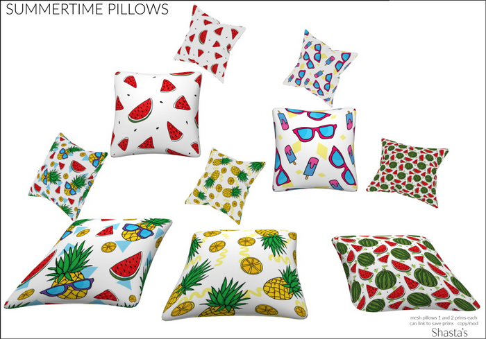 Summertime Pillows