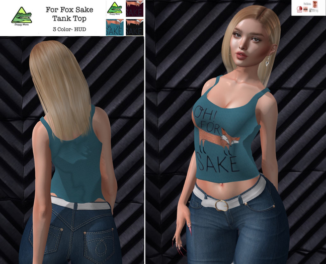 Snappy \\ For Fox Sake Tank Top - 3 Colors