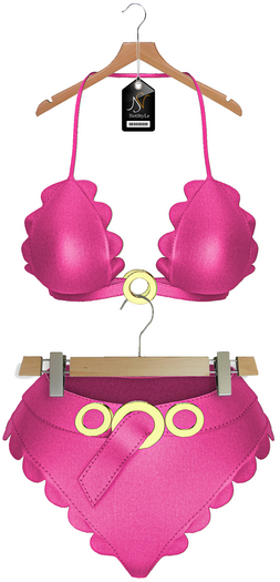 NetStyLe BRook Bikini Set HotPink
