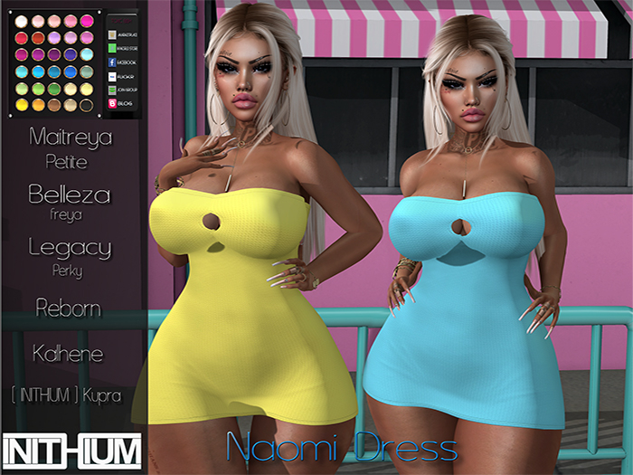 [TOXIC BISH] Naomi Dress @ HUD