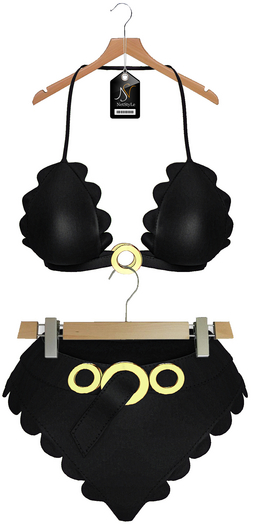 NetStyLe BRook Bikini Set Black