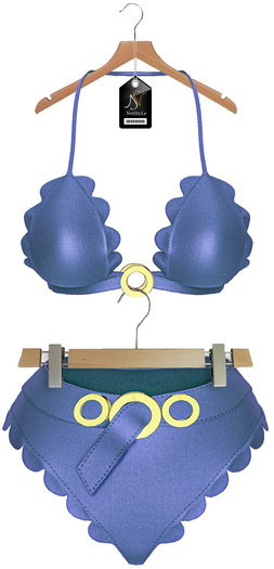 NetStyLe BRook Bikini Set Blue