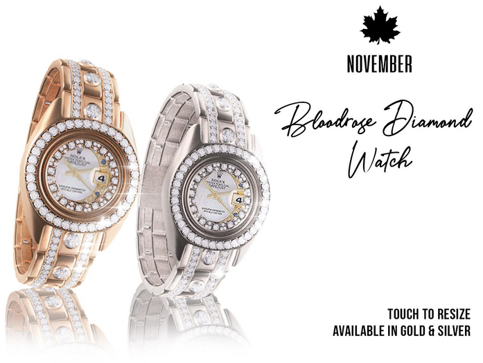 Nov-Bloodrose Limited Watch Ruby (S)