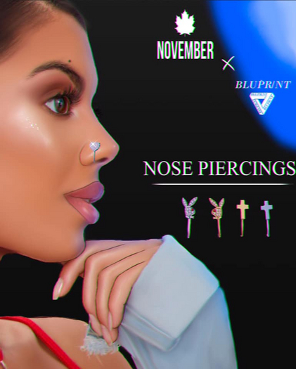 Novpr_nt-Trio Nose Rings (G)