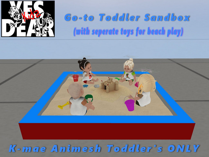 YES DEAR KID's K-Mae Go-to Sandbox