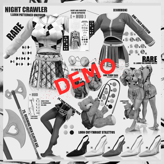 Pare.Night Crawler Collection - DEMOs
