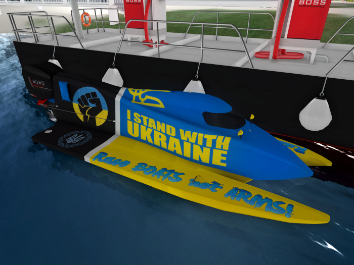 CHM - TMS F1H2O Texture "Stand With Us" Support Ukraine