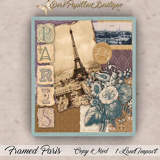 DPB Framed Paris - No 13