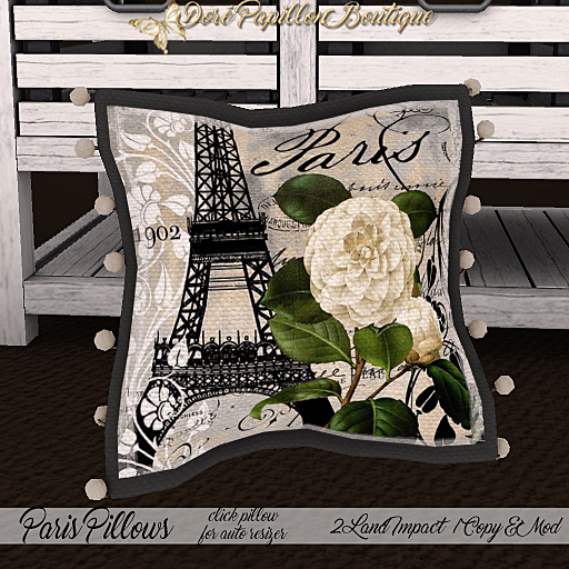 DPB Paris Pillows - No 4