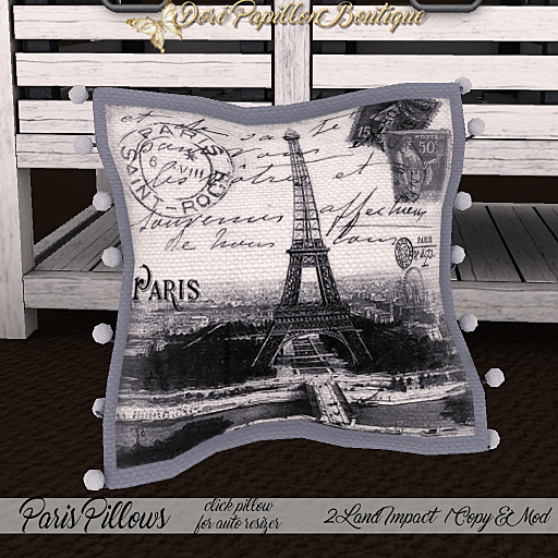 DPB Paris Pillows - No 5