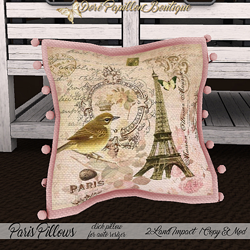 DPB Paris Pillows - No 9