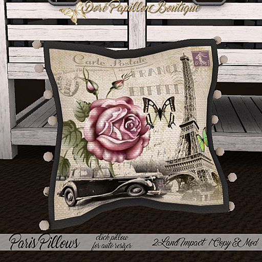 DPB Paris Pillows - No 13
