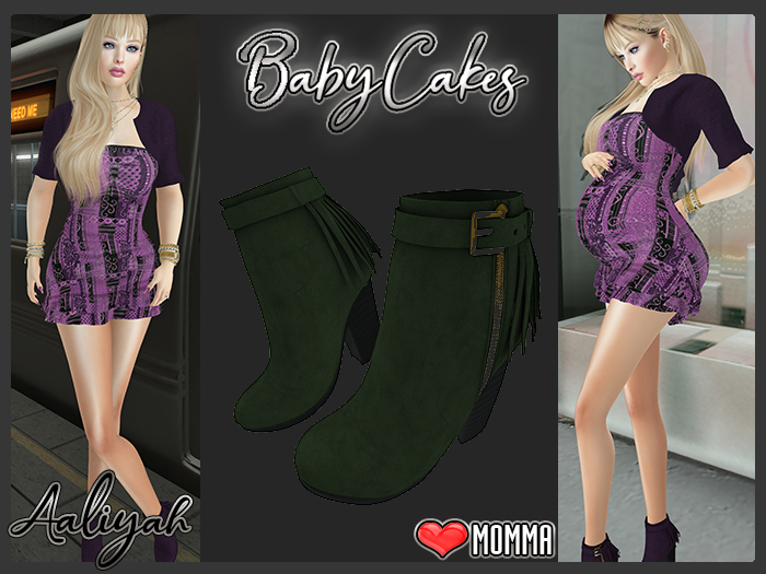 *BabyCakes - Aaliyah - Fringe Ankle Boots - 5