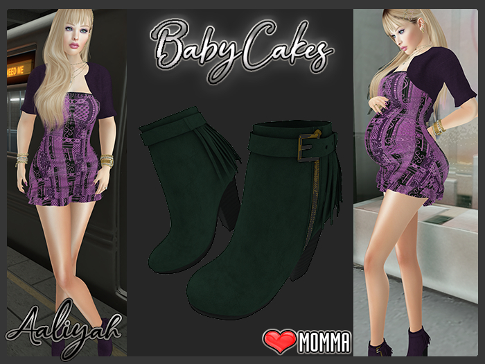 *BabyCakes - Aaliyah - Fringe Ankle Boots - 8