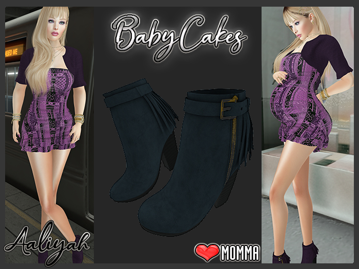 *BabyCakes - Aaliyah - Fringe Ankle Boots - 10