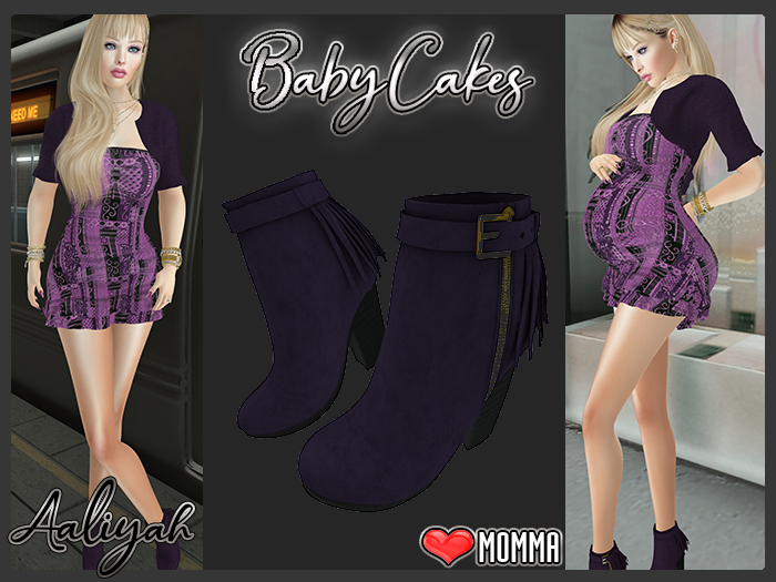 *BabyCakes - Aaliyah - Fringe Ankle Boots - 14