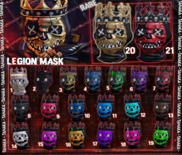 [TNK] LEGION MASK - TOXIC #19