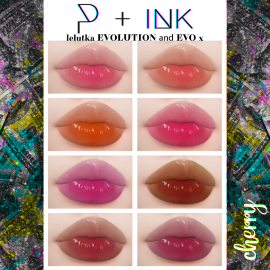 cherry lipstick collection [ P + ink ] APPLIER