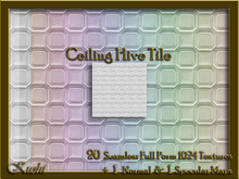 Ceiling Hive Tile Textures