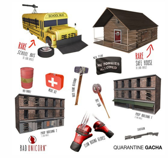 [Bad Unicorn] Quarantine 'School Bus' RARE