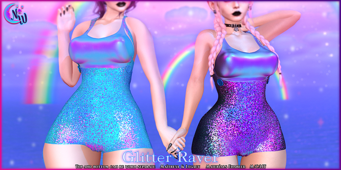 *NeverWish* Glitter Raver - Fatpack