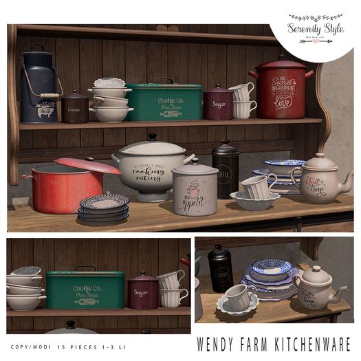 Serenity Style - Wendy Farm Kitchenware 
