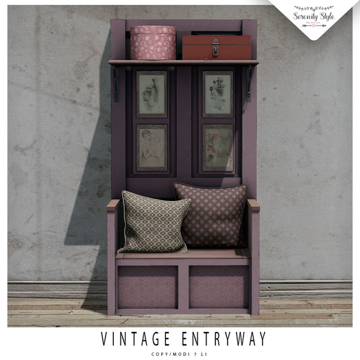Serenity Style- Vintage Entryway 