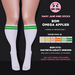 thumbnail image 2 of Breathable Knee High Fencing Socks - Combed Cotton Sport Stockings For Riding, Running & Training 2 of 13