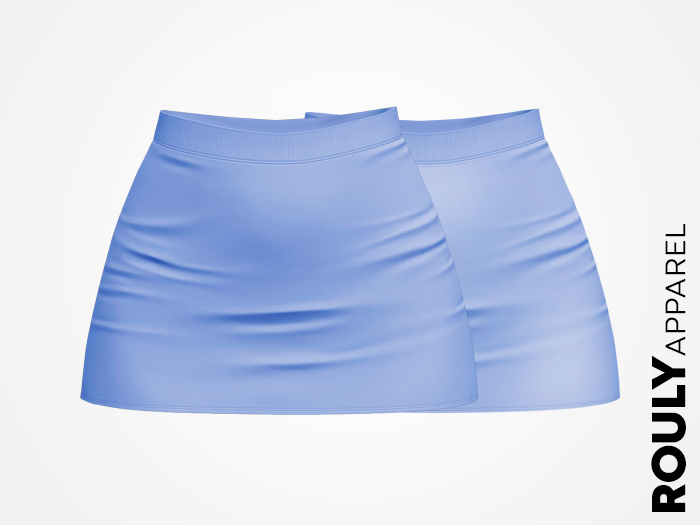 ROULY :: KISSnTELL Skirt - Sky