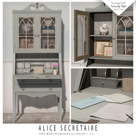 Serenity Style- Alice Secretaire 