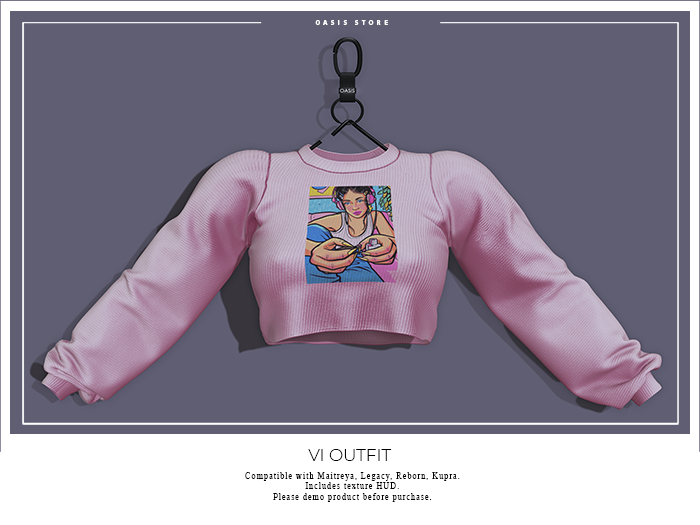 Oasis - Vi Sweater - PINK MUSIC
