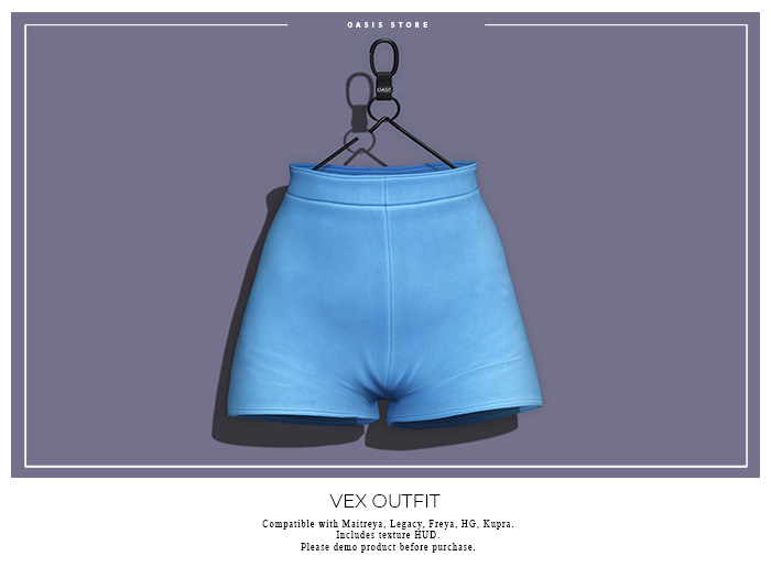 Oasis - Vex Short - BLUE