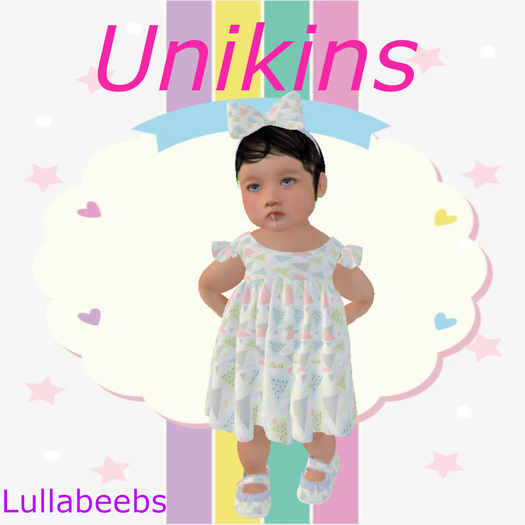 Unikins Lynn Ruffle Dress (Lullabeebs)