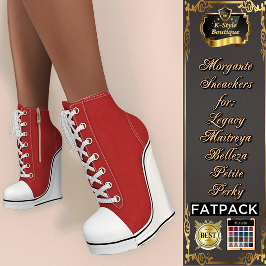 [K-Style] MORGANTE SNEACKERS #FATPACK
