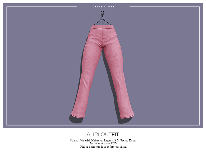 Oasis - Ahri Pant - PINK