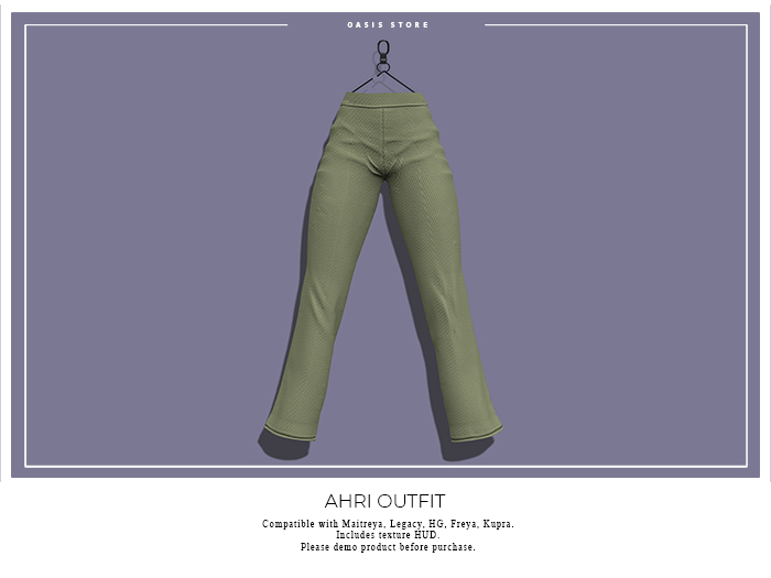Oasis - Ahri Pant - KHAKI