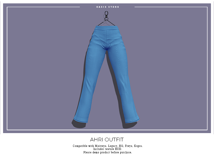 Oasis - Ahri Pant - BLUE