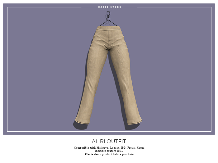 Oasis - Ahri Pant - BEIGE