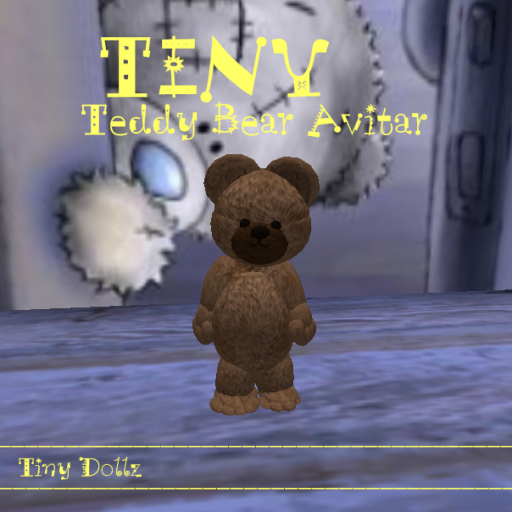 LB TINY BROWN BEAR AVITAR BOX*