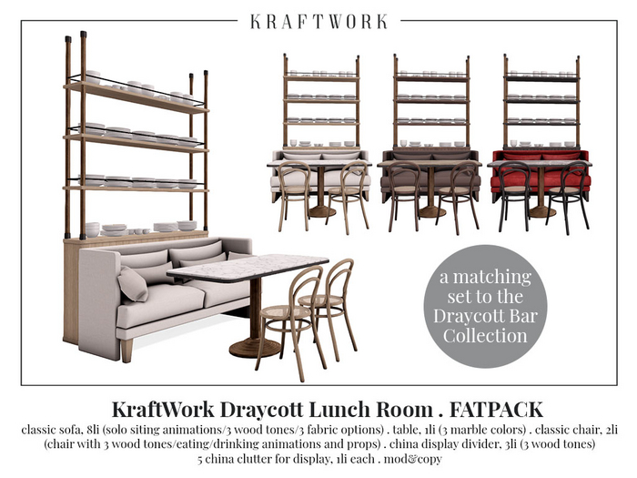 KraftWork Draycott Lunch Room . Fatpack (Add Me)