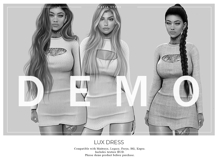 Oasis - Lux Dress - DEMO