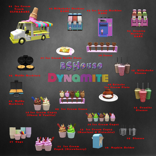 18-BSHouse "DYNAMITE" Cones