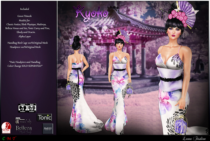 -Lamu Fashion-Gown *Kyoko* Spring Japan DEMO