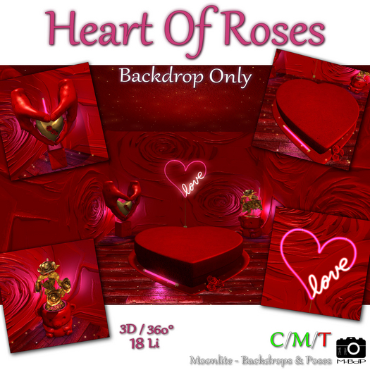 M-BdP :: Heart Of Roses - BD Only (No Poses)