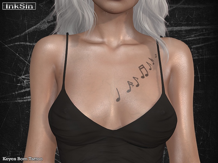 InkSin Keys BOM Tattoo