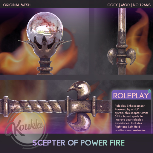 Koukla // Scepter of Power / Fatpack / Fire
