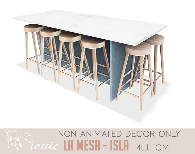 ionic : La mesa - isla